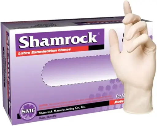 GUANTE DE LATEX BX C/100 CON POLVO 