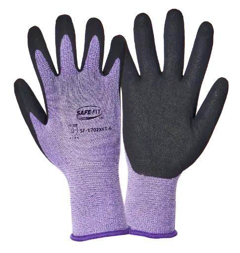 Guante de Poliéster con Palma Nitrilo Xtreme Foam SF-1702XFT 
