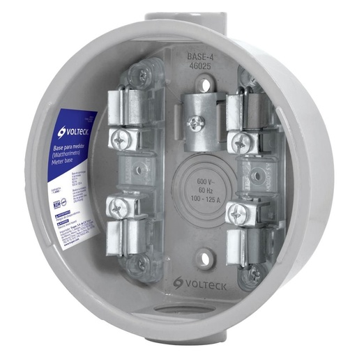 Base Para Medidor (watthorimetro) Volteck 46025 Volteck Base-4